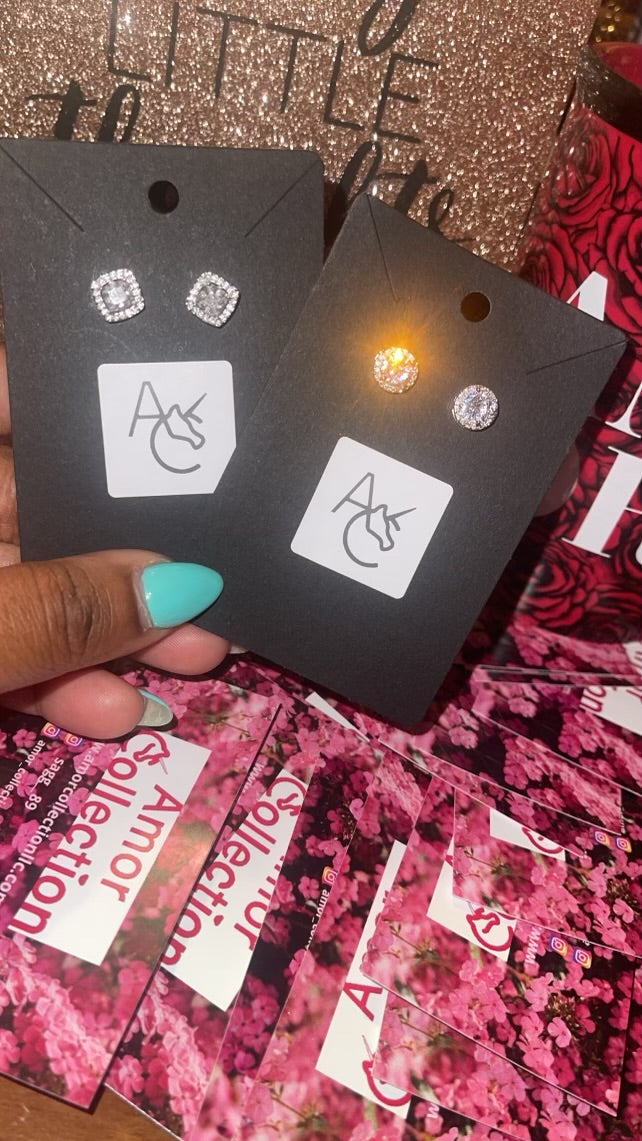 Diamond Me Studs Earring Set
