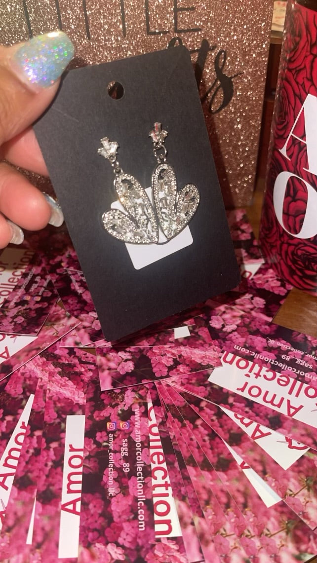 Bling Me Heart Earrings