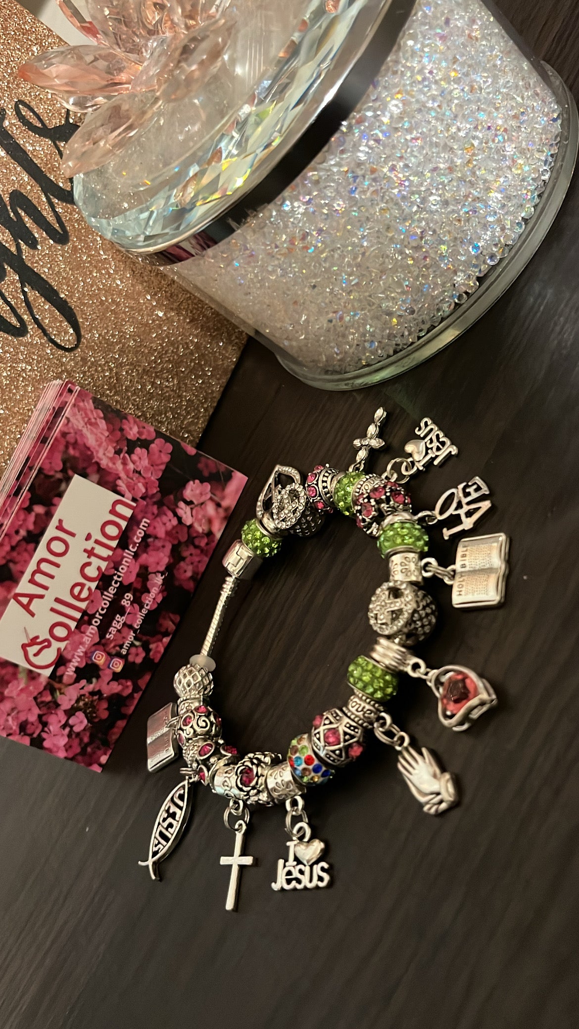 Faith Custom Charm Bracelet