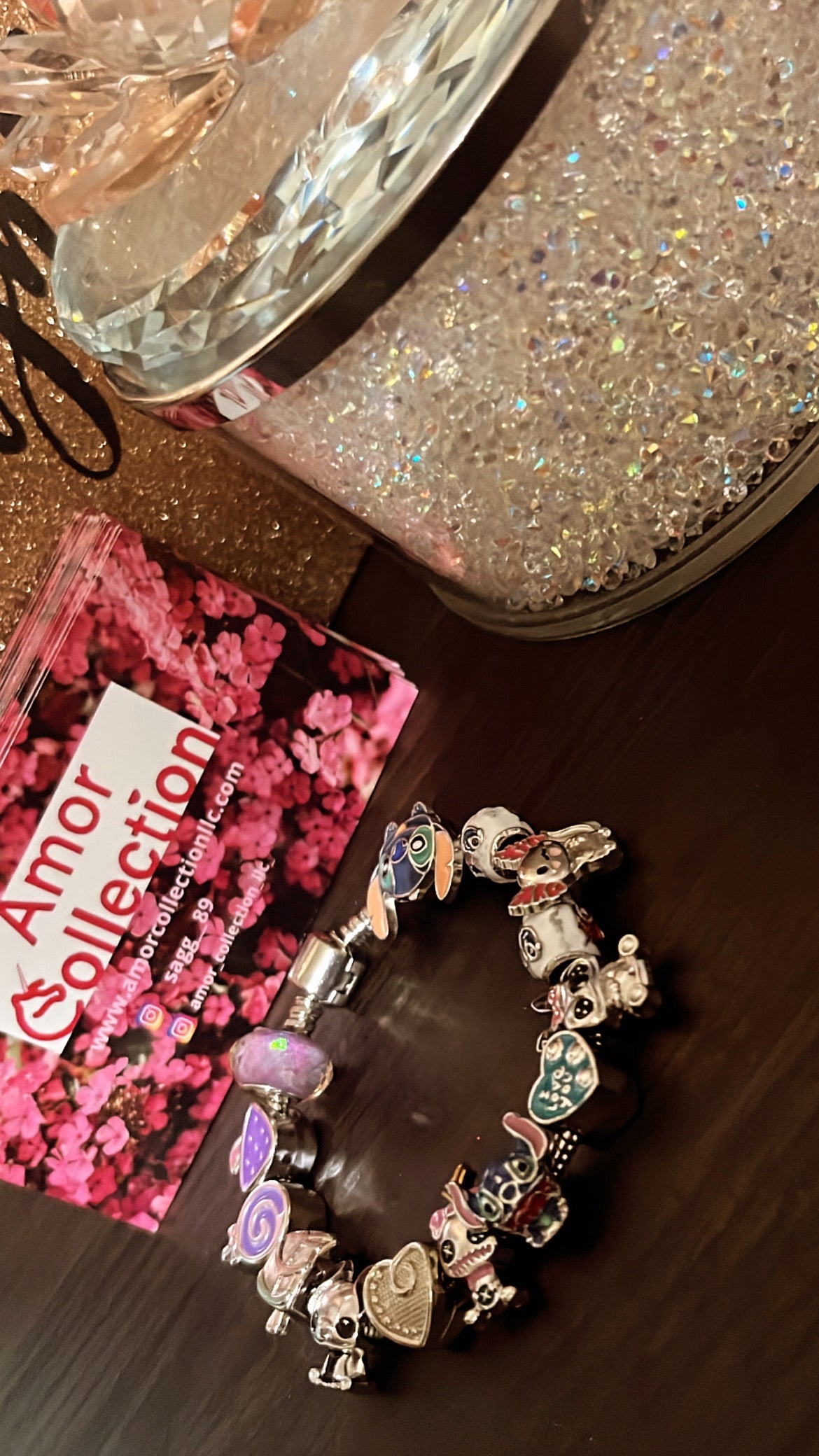 Kids Lilo and Stitch Stich Custom Charm Bracelet