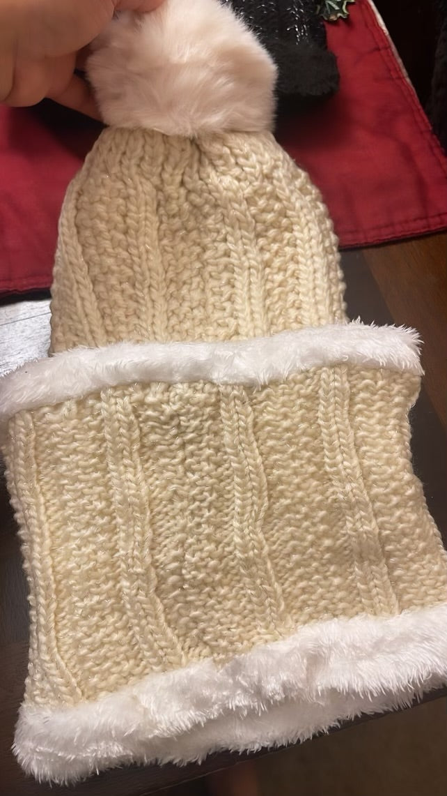 Neck Warmer and Hat Set