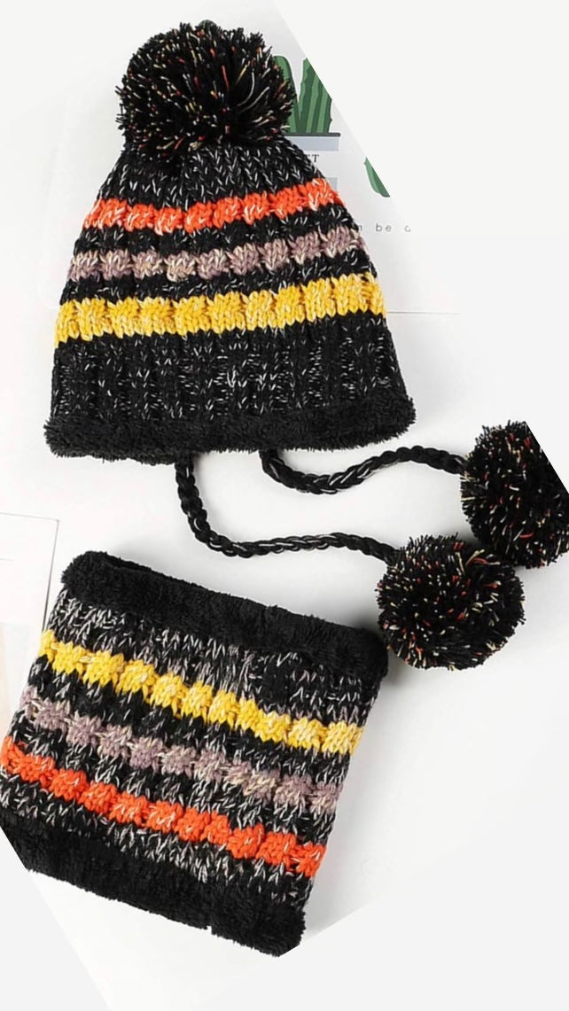 Beanie Scarf set