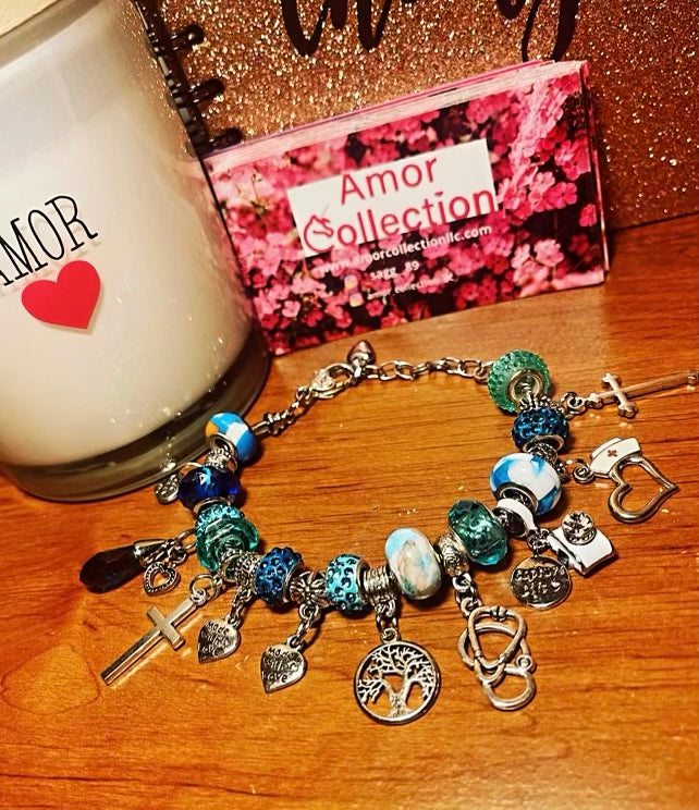 Nurse Snake Chain Bracelet