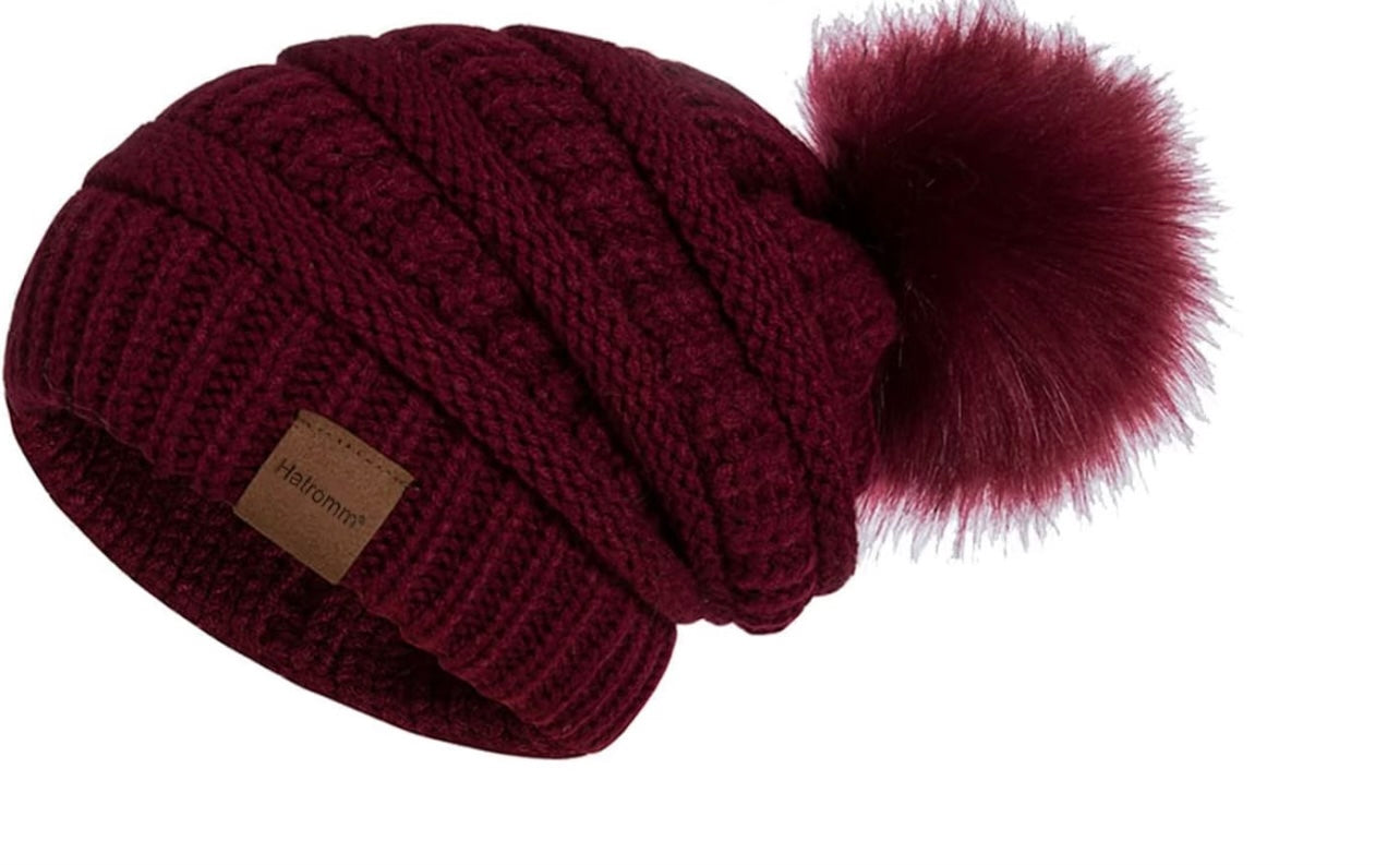 Fall/Winter Beanie with Pom