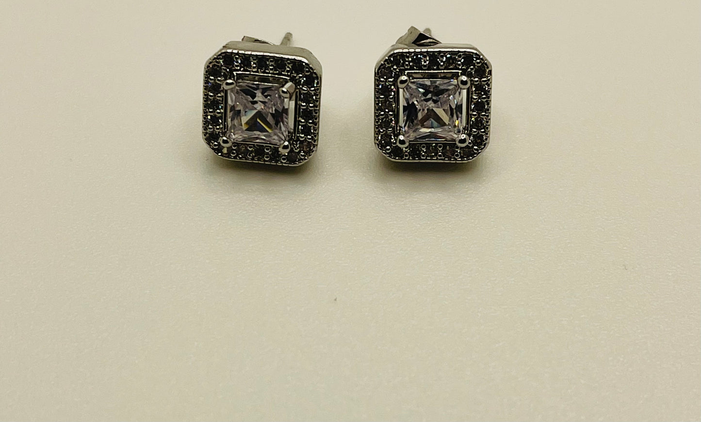 Cubic Zirconia Stud Earrings