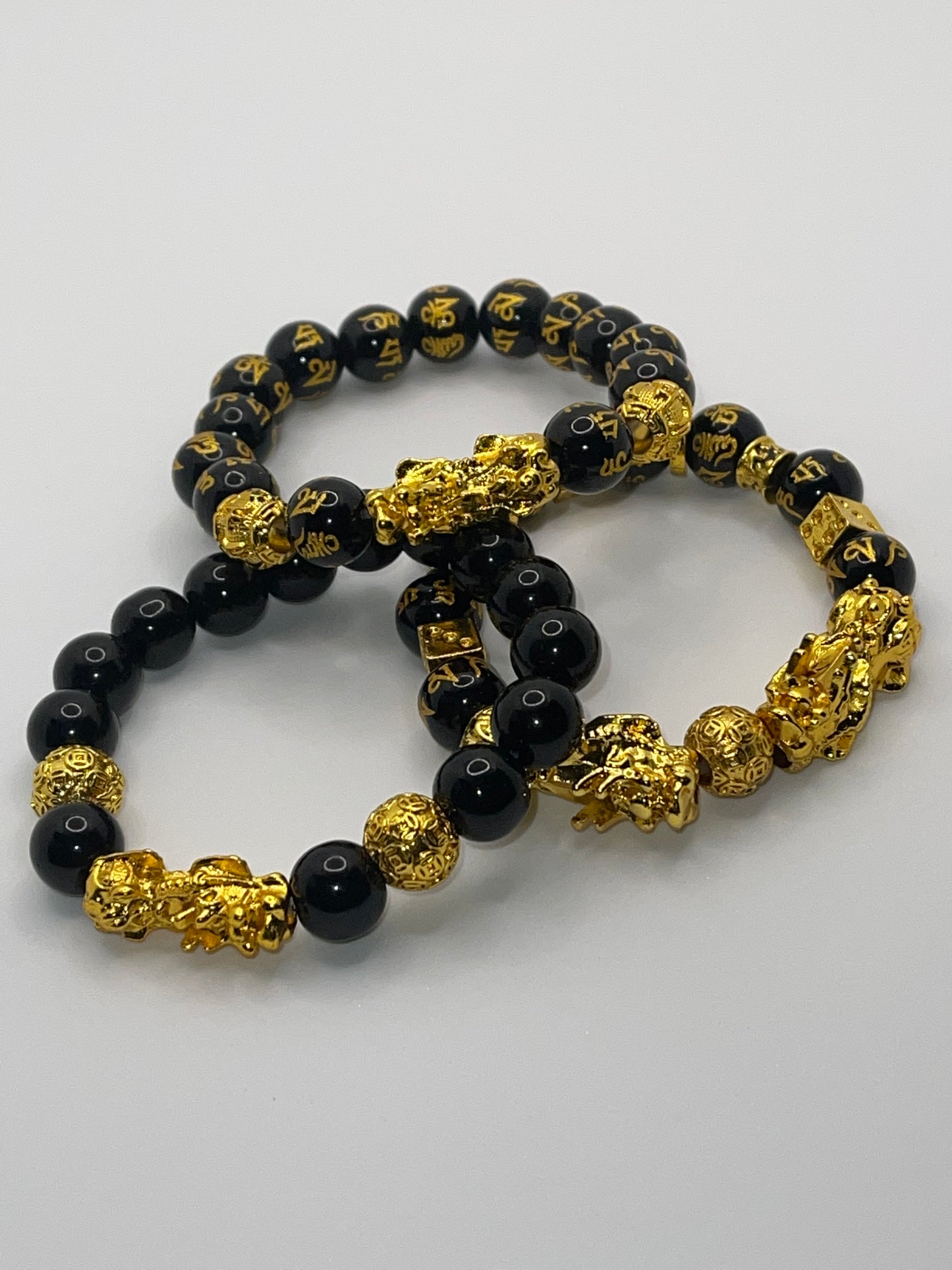 Feng Shui beaded bracelet set