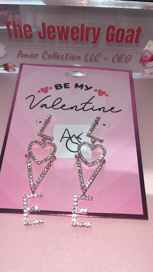 Love Me Dangle Earrings