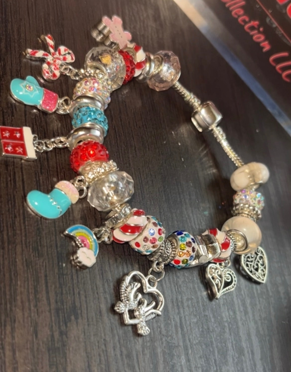 Christmas Custom Charm Bracelet