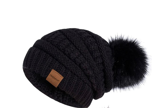 Fall/Winter Beanie with Pom